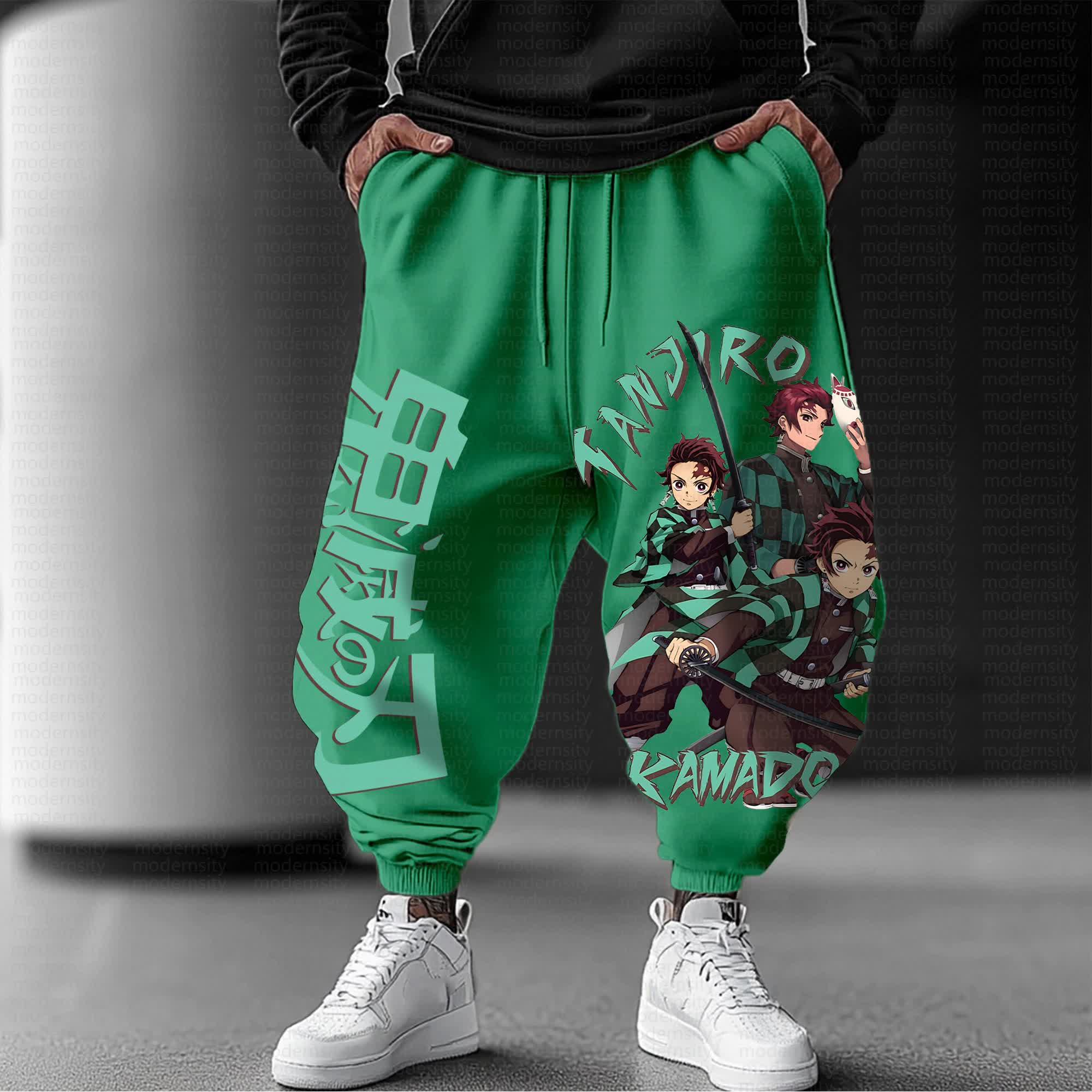 Unisex Anime Inspired Vintage Pants丨Demon Slayer