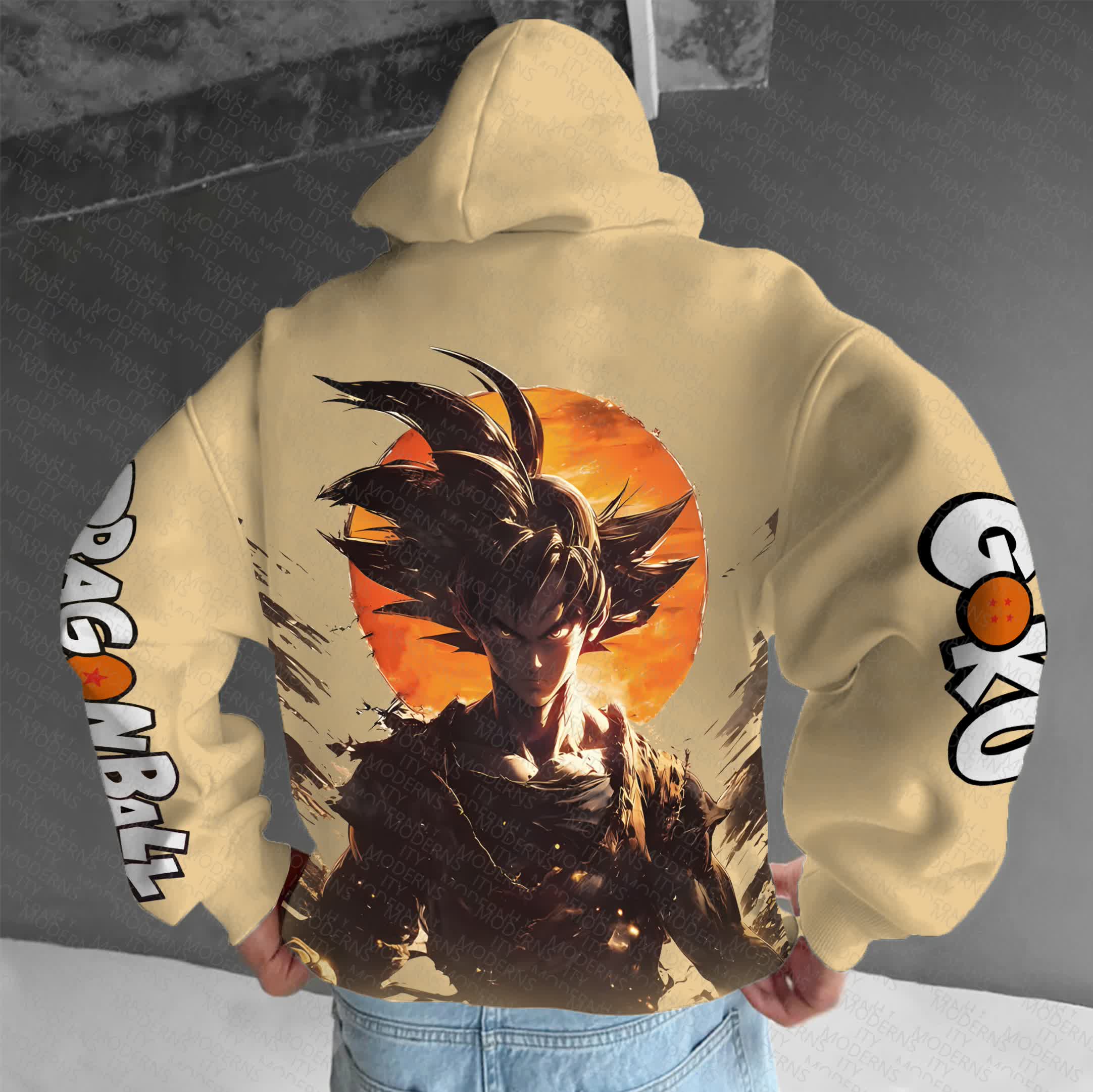 Unisex “Dragonball” Anime Graphic Streetwear Vintage Hoodie