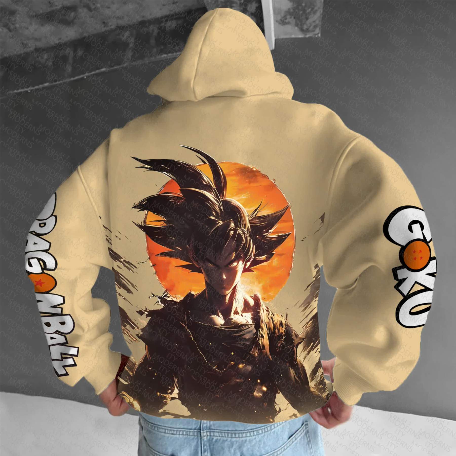 Unisex “Dragonball” Anime Graphic Streetwear Vintage Hoodie
