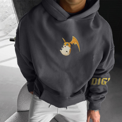 Unisex “Digimon” Anime Style Retro Hoodie
