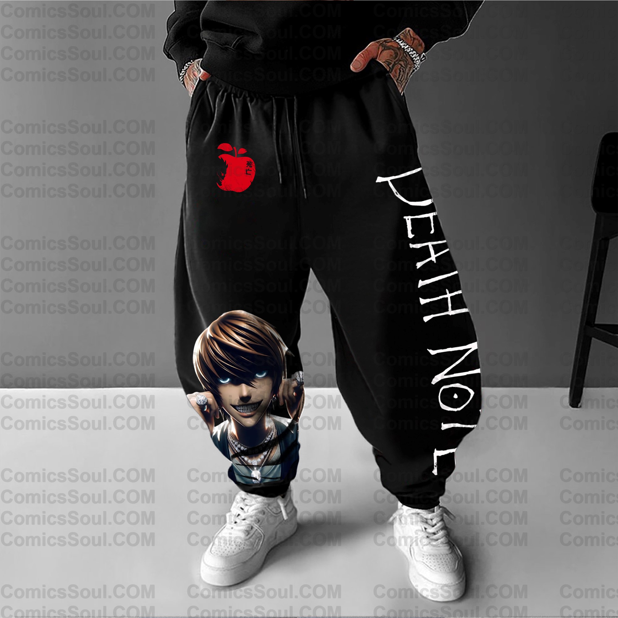 Unisex Anime Inspired Vintage Plush Pants