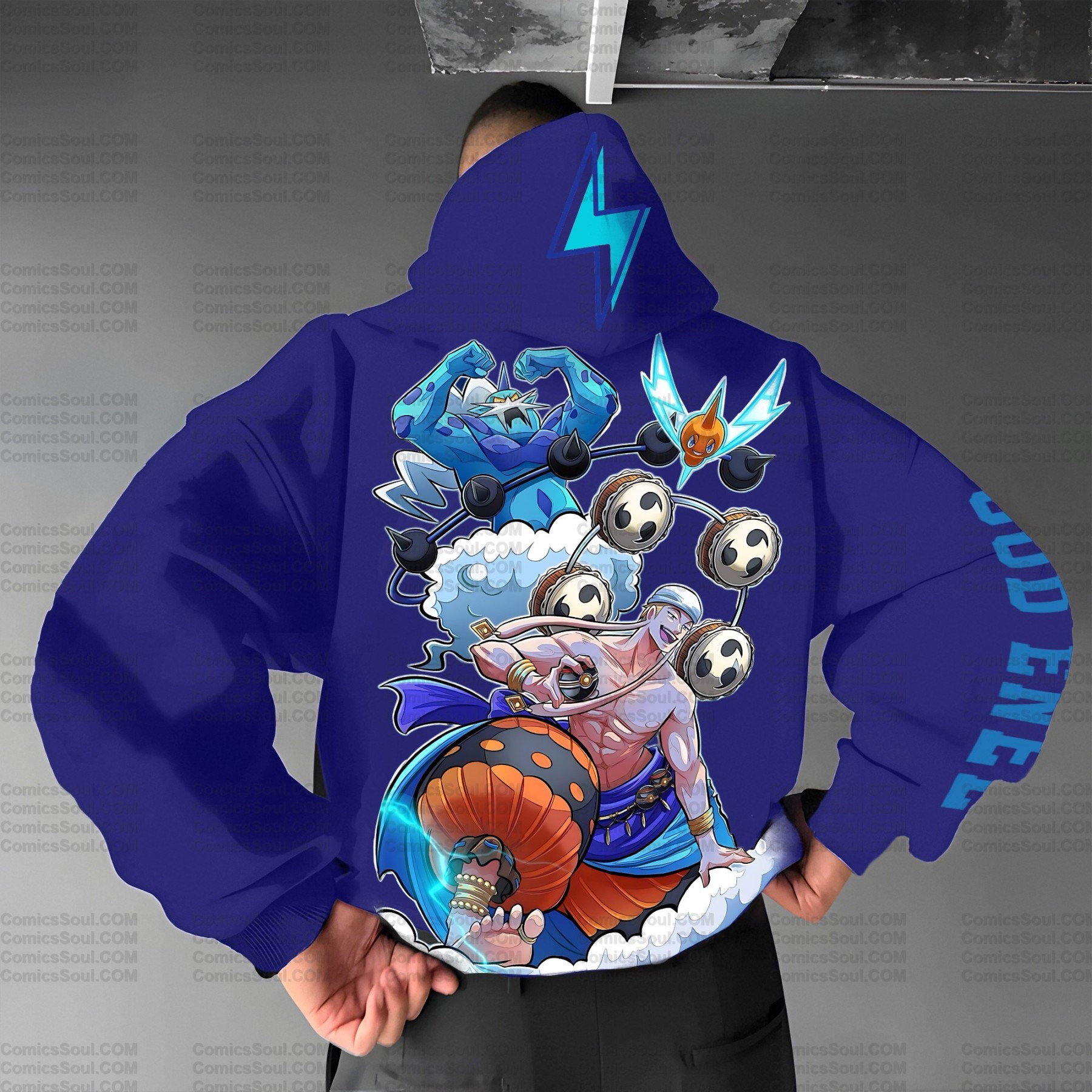 Unisex Graphic Streetwear Vintage Plush Hoodie