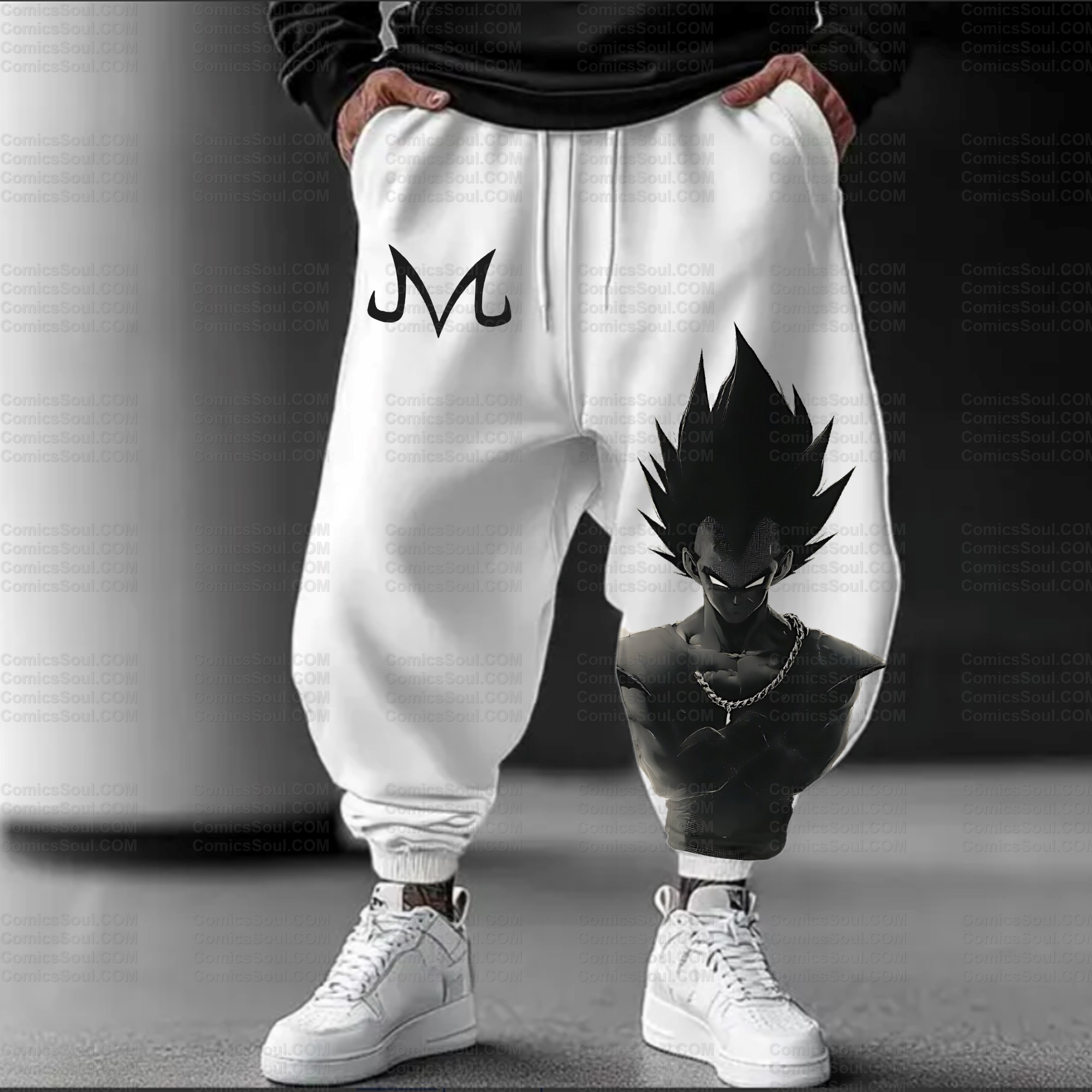 Unisex Anime Inspired Vintage Plush Pants