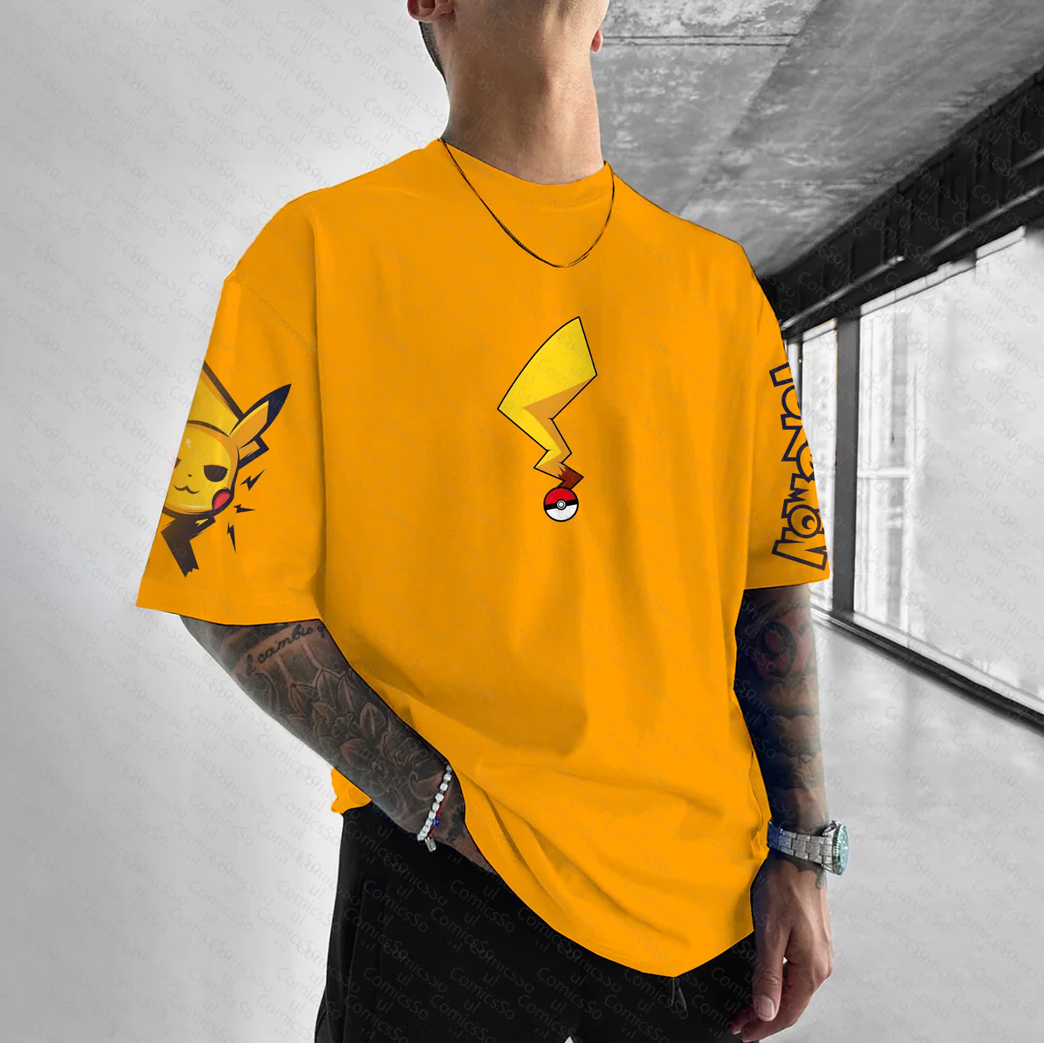 Unisex  "Pokémon" Anime Inspired Vintage T-Shirt