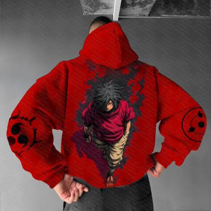 Unisex “NARUTO” Anime Graphic Streetwear Vintage Hoodie