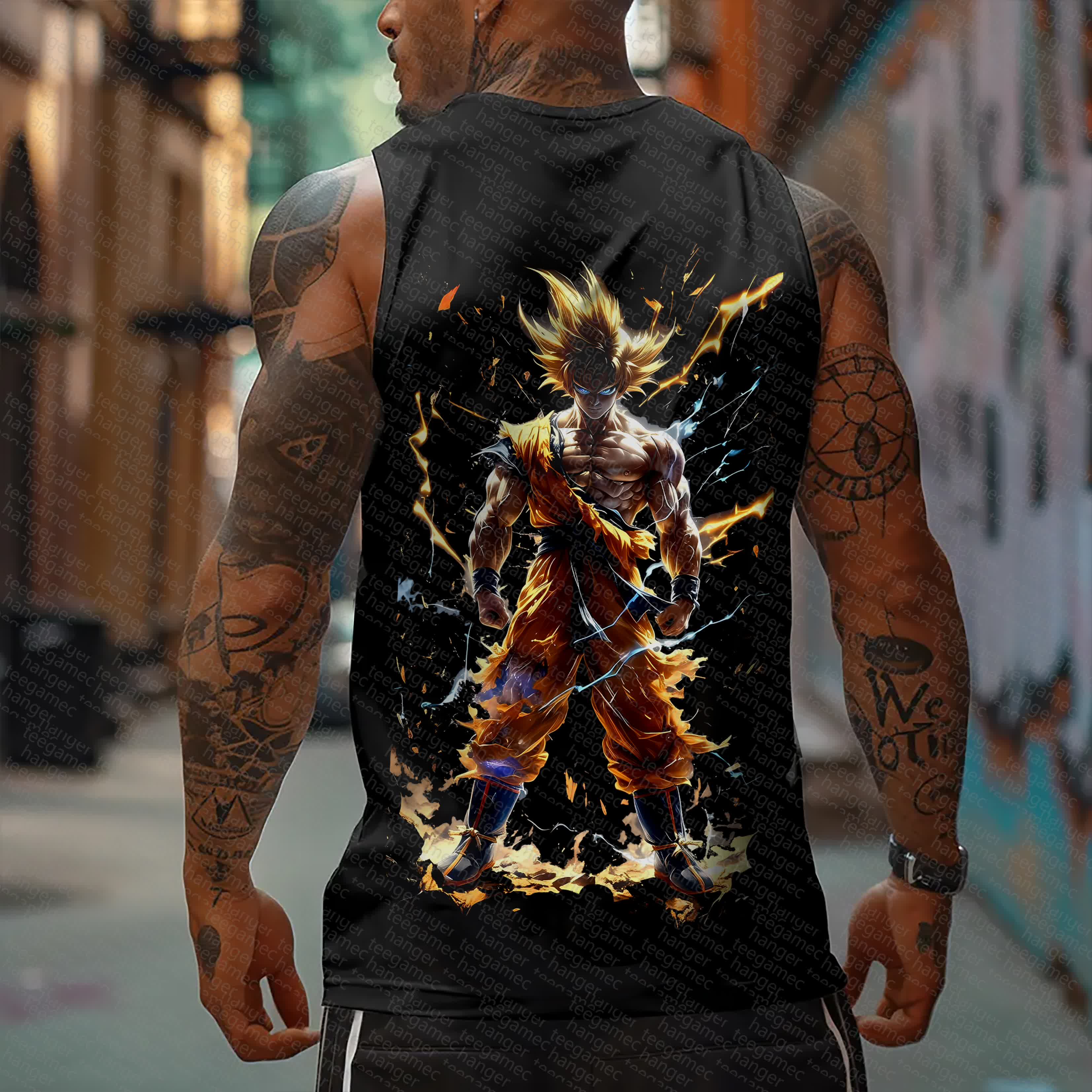 Unisex  “Dragon Ball” Casual Anime  Tank Top