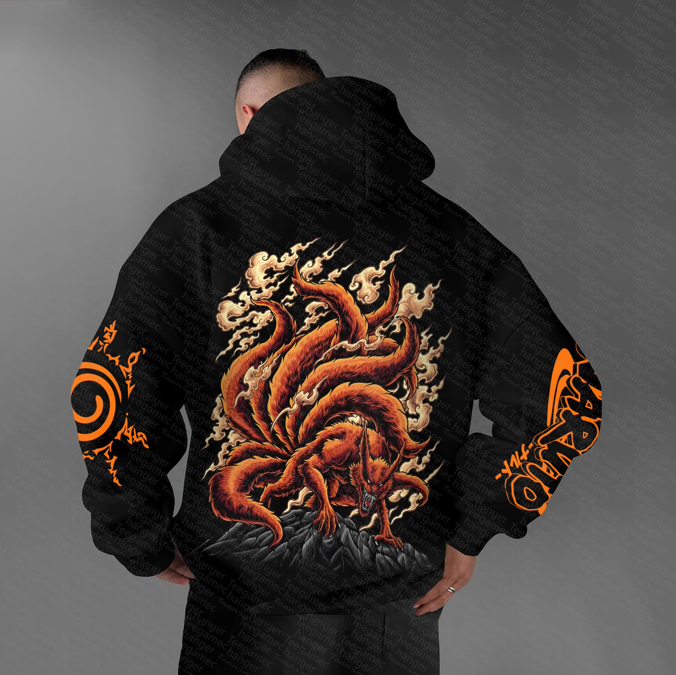 Unisex “NARUTO” Anime Graphic Streetwear Vintage Hoodie