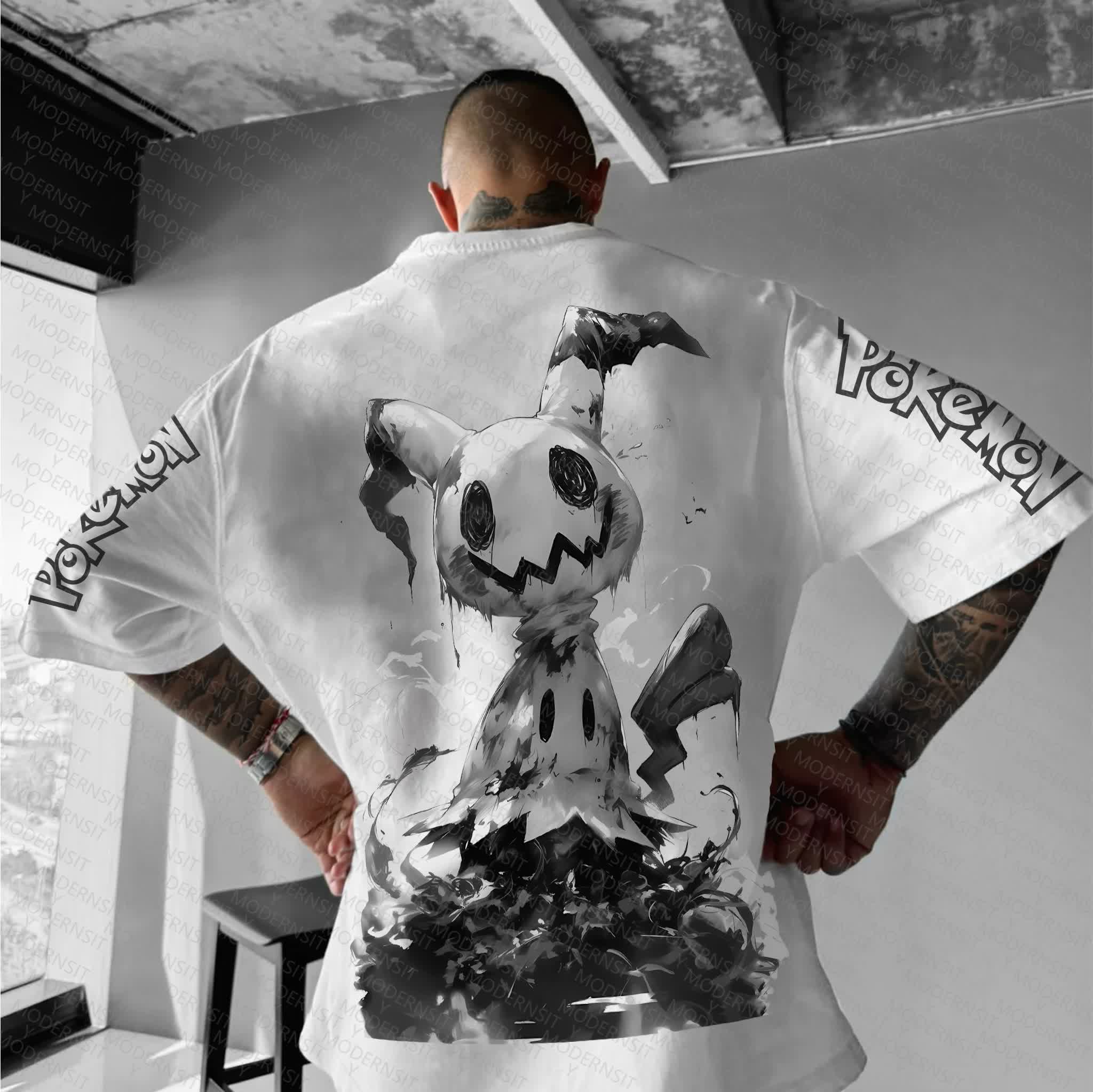 Unisex  "Pokémon" Anime Inspired Vintage T-Shirt