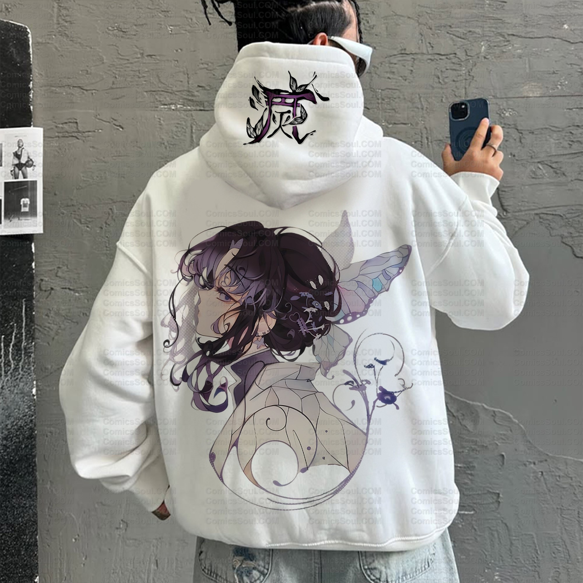 Unisex Graphic Streetwear Vintage Plush Hoodie