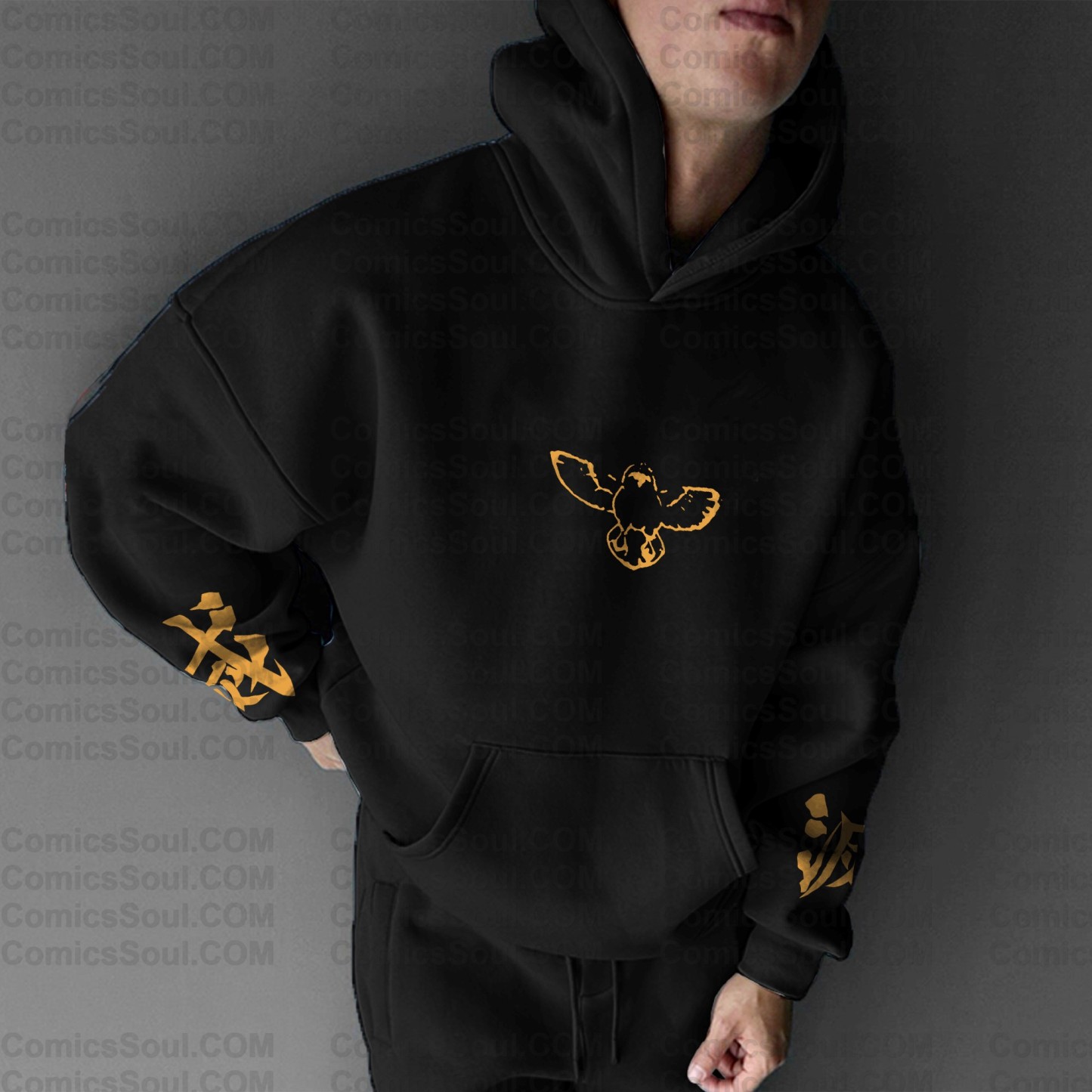 Unisex “Demon Slayer” Anime Graphic Streetwear Vintage Hoodie