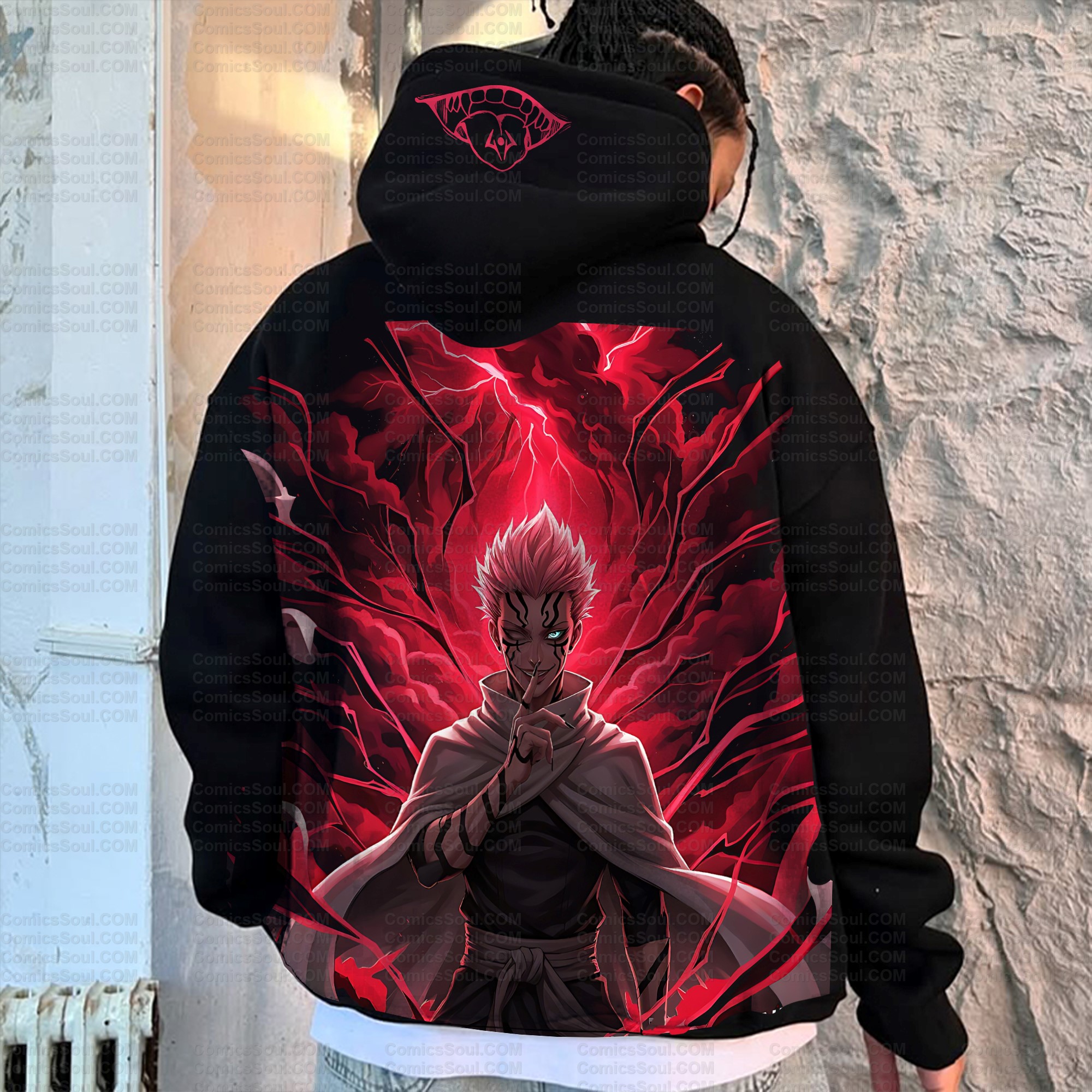 Unisex Graphic Streetwear Vintage Plush Hoodie