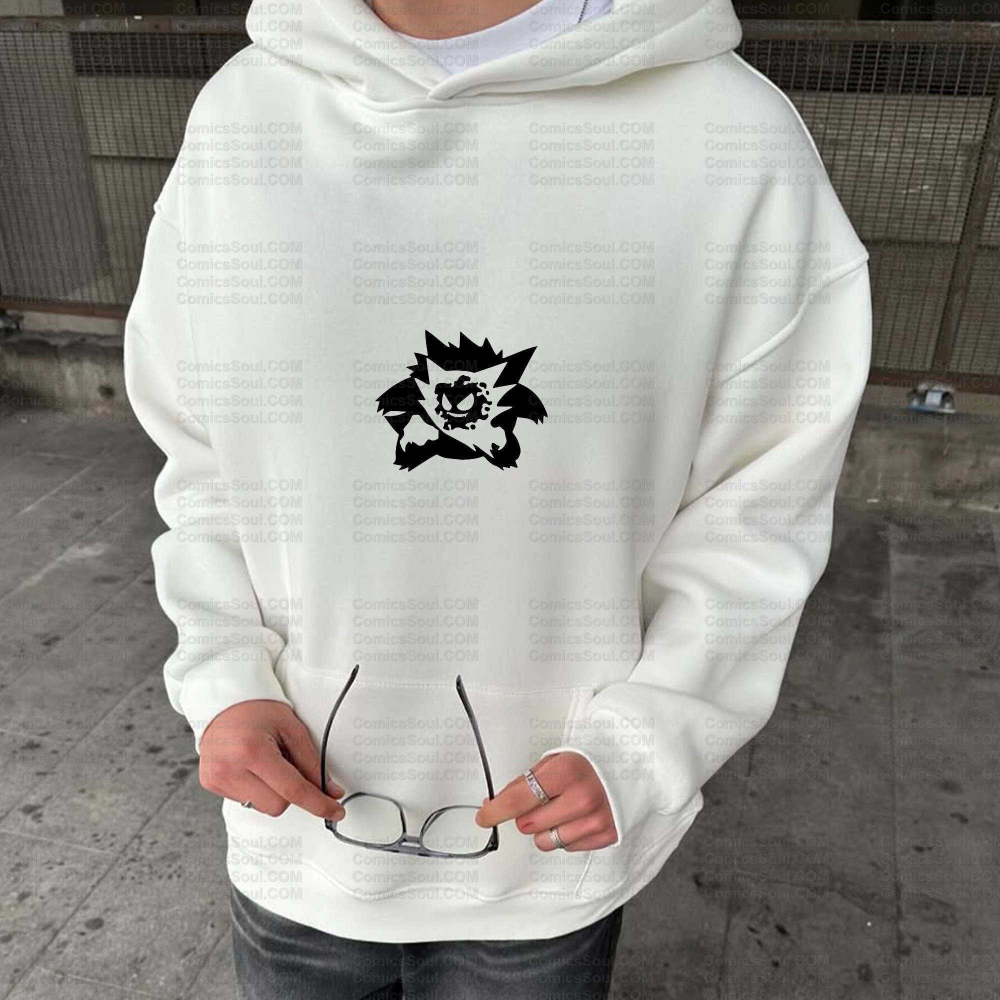 Unisex Graphic Streetwear Vintage Plush Hoodie