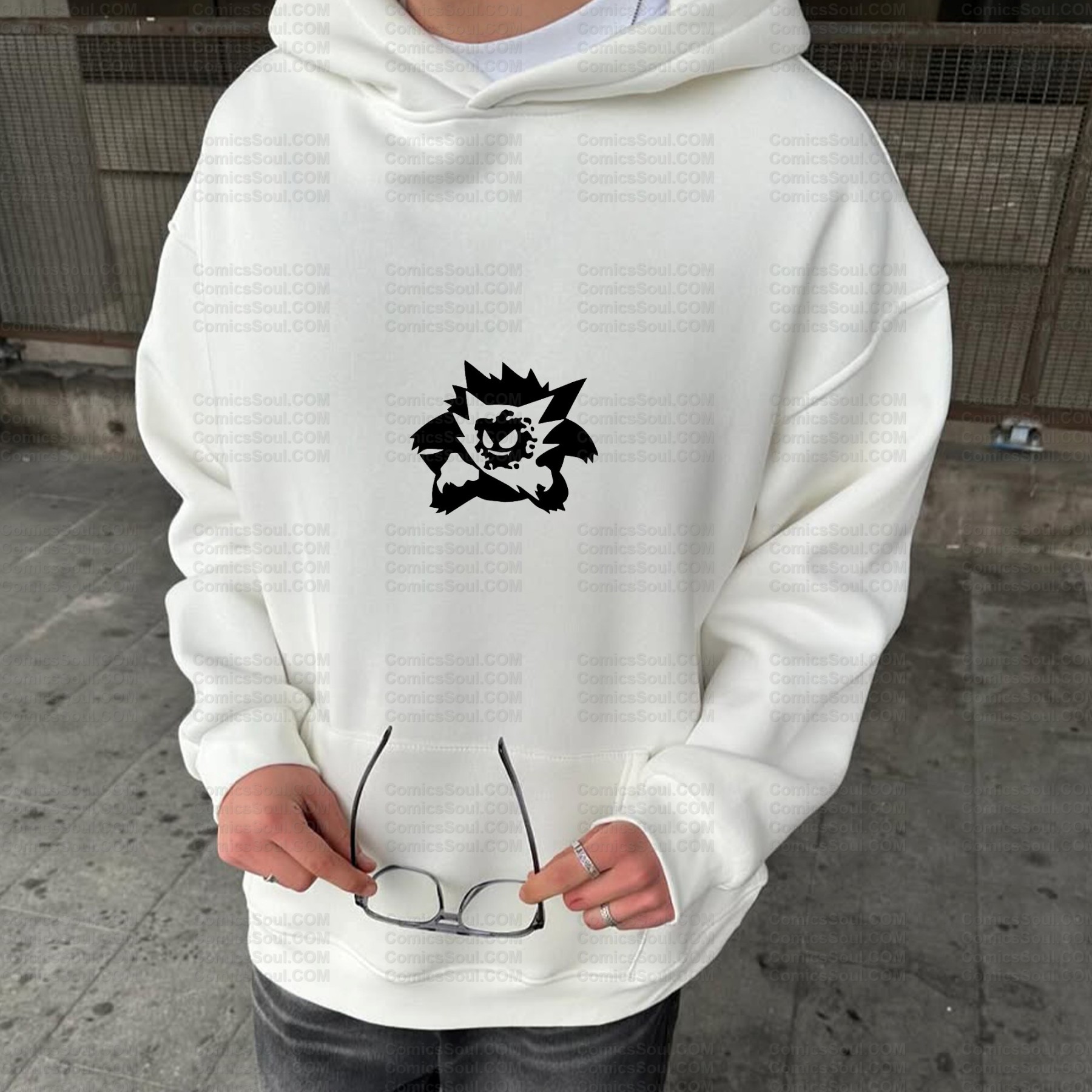 Unisex Graphic Streetwear Vintage Plush Hoodie