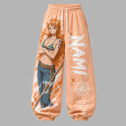 One Piece Cropped Long Sleeve Hoodie & High Waist Jogger Pants Two Piece