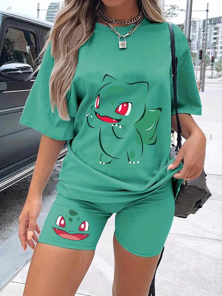 Unisex "Pokémon" Anime Inspired Vintage T-Shirt