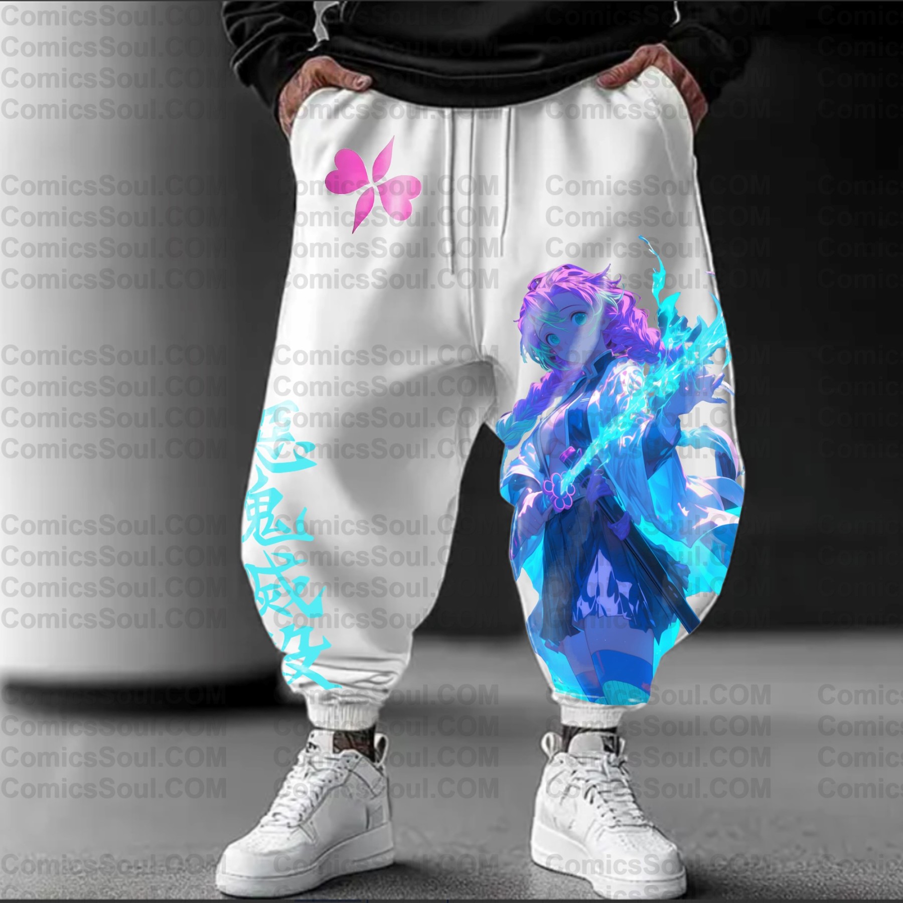 Unisex Anime Inspired Vintage Pants丨Demon Slayer