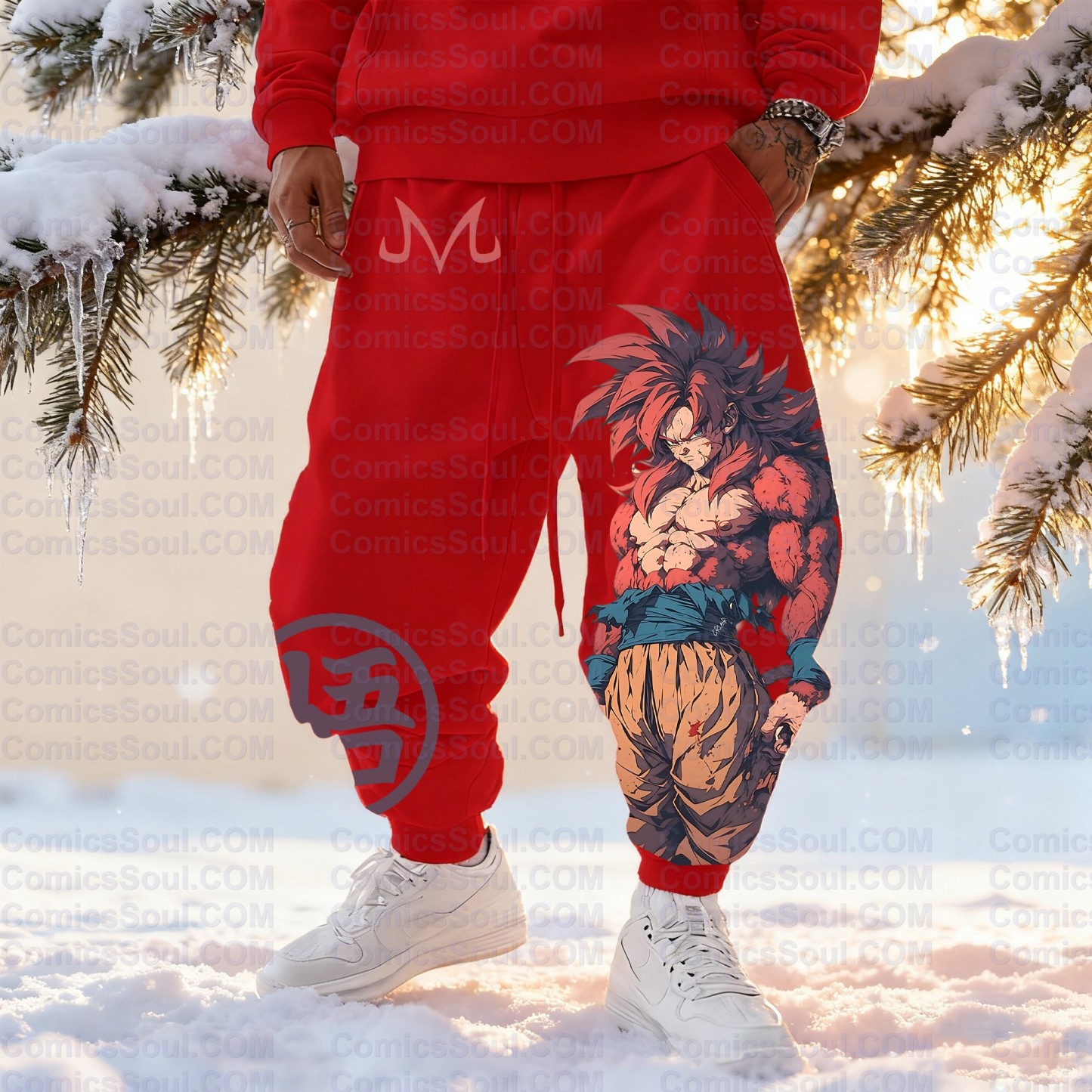 Unisex Casual Anime Streetwear Pants