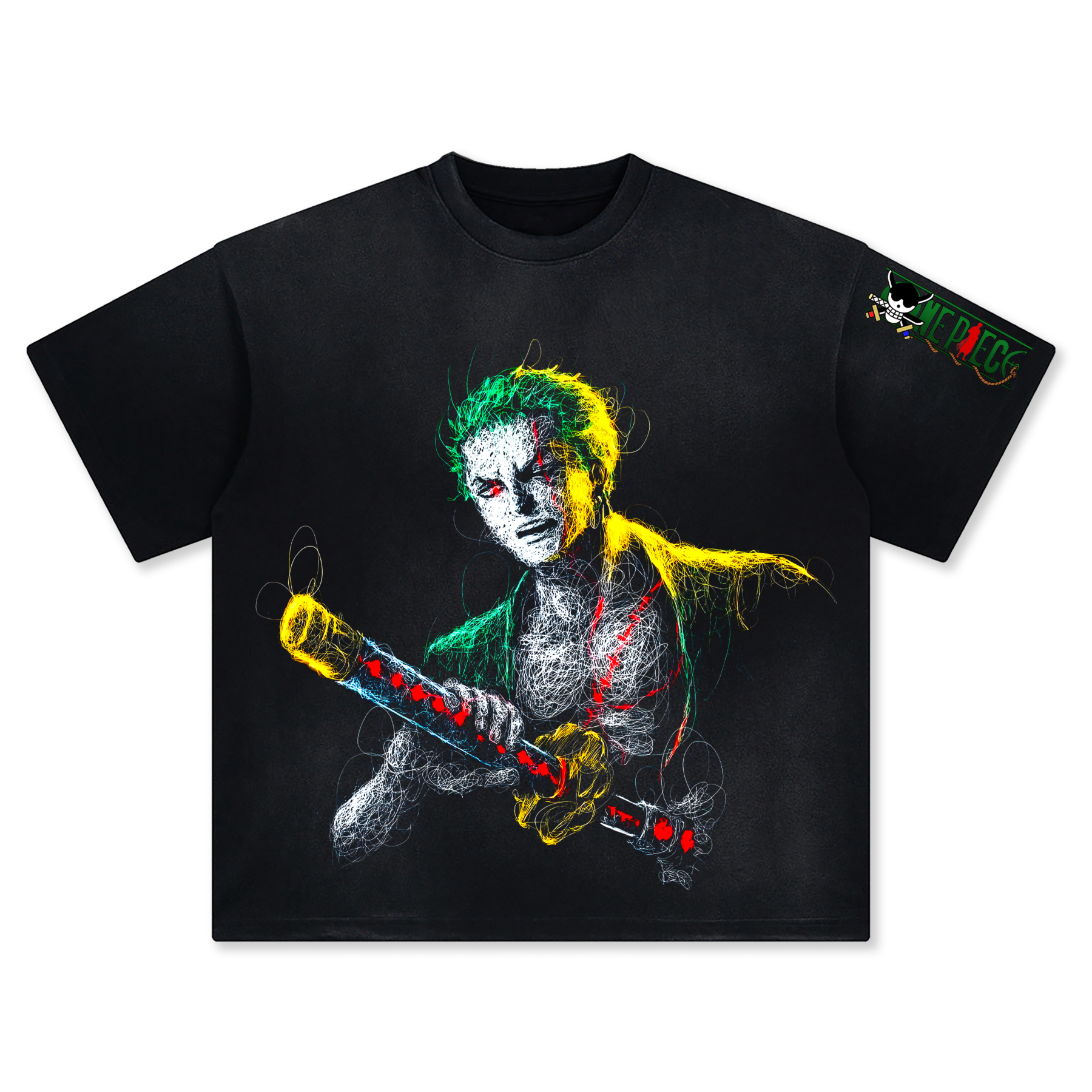 Unisex Fit Vintage T-Shirt丨One Piece