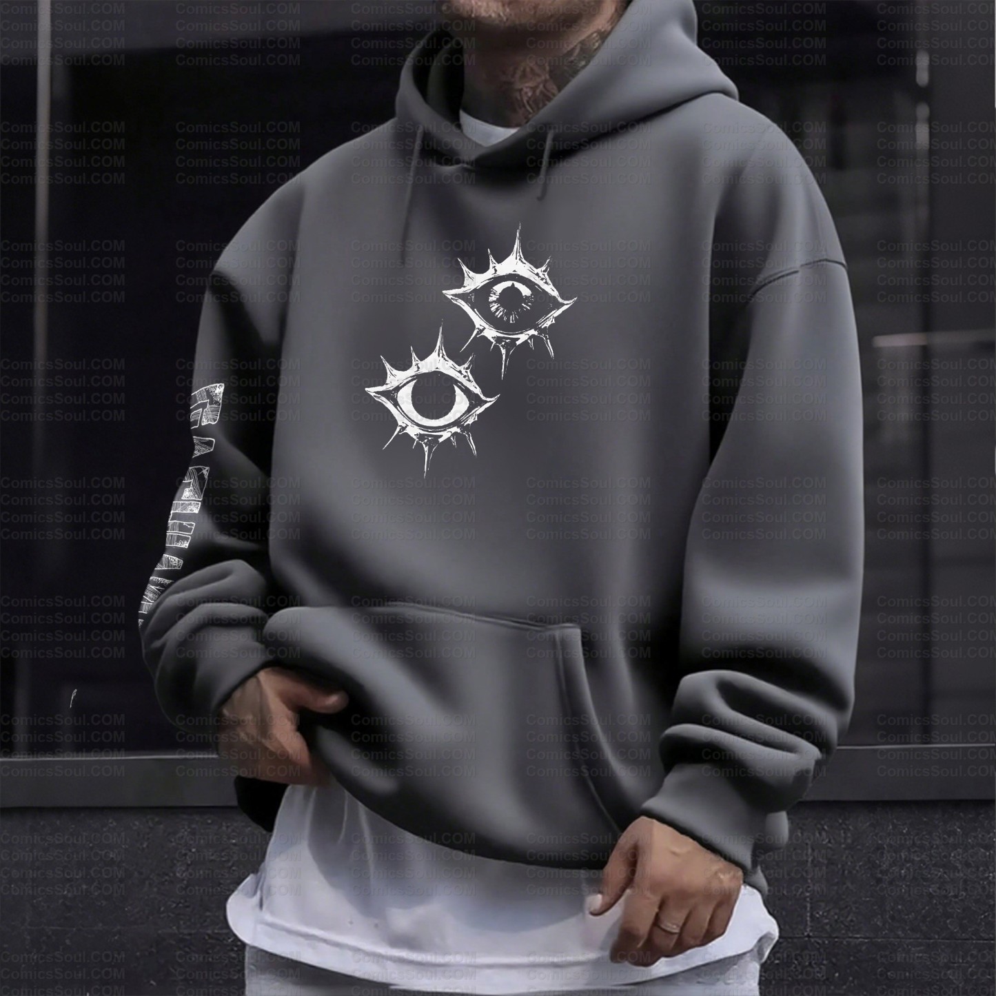 Unisex Graphic Streetwear Vintage Plush Hoodie