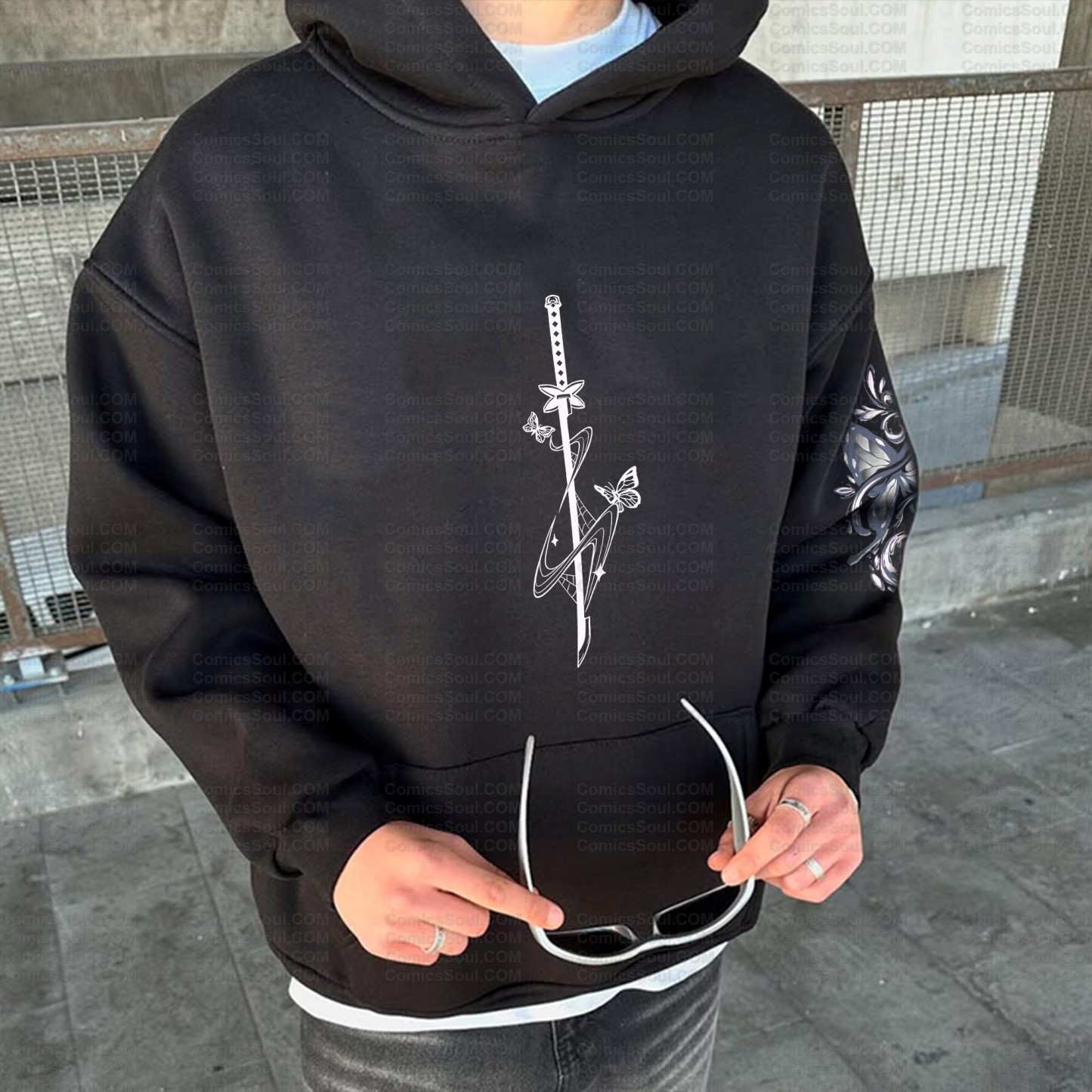 Unisex Graphic Streetwear Vintage Plush Hoodie