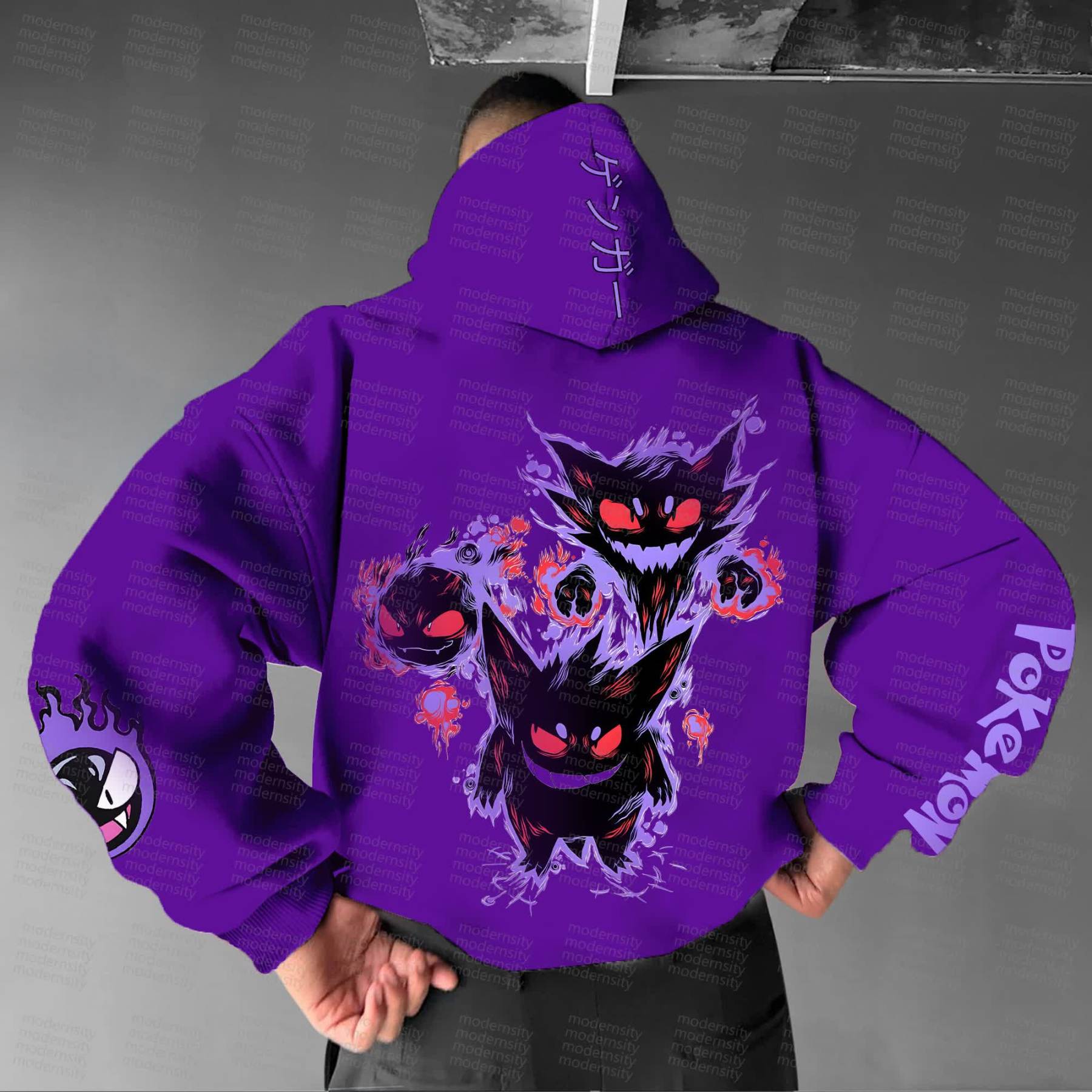 Unisex “Pokémon” Anime Graphic Streetwear Vintage Hoodie