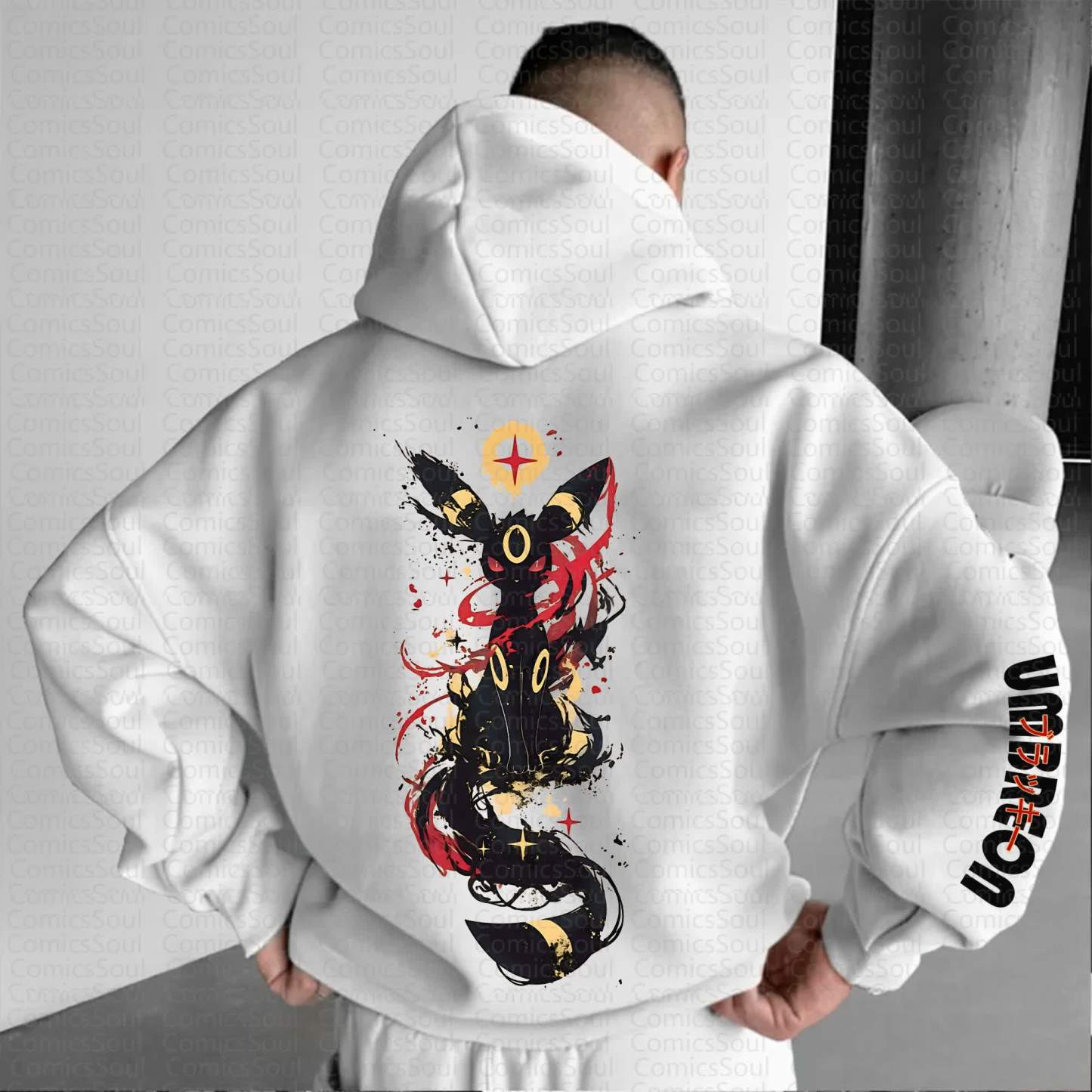 Unisex Anime Graphic Streetwear Vintage Hoodie丨Demon Slayer X Pokémon
