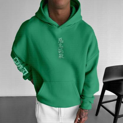 Unisex Anime Graphic Streetwear Vintage Hoodie丨Demon Slayer