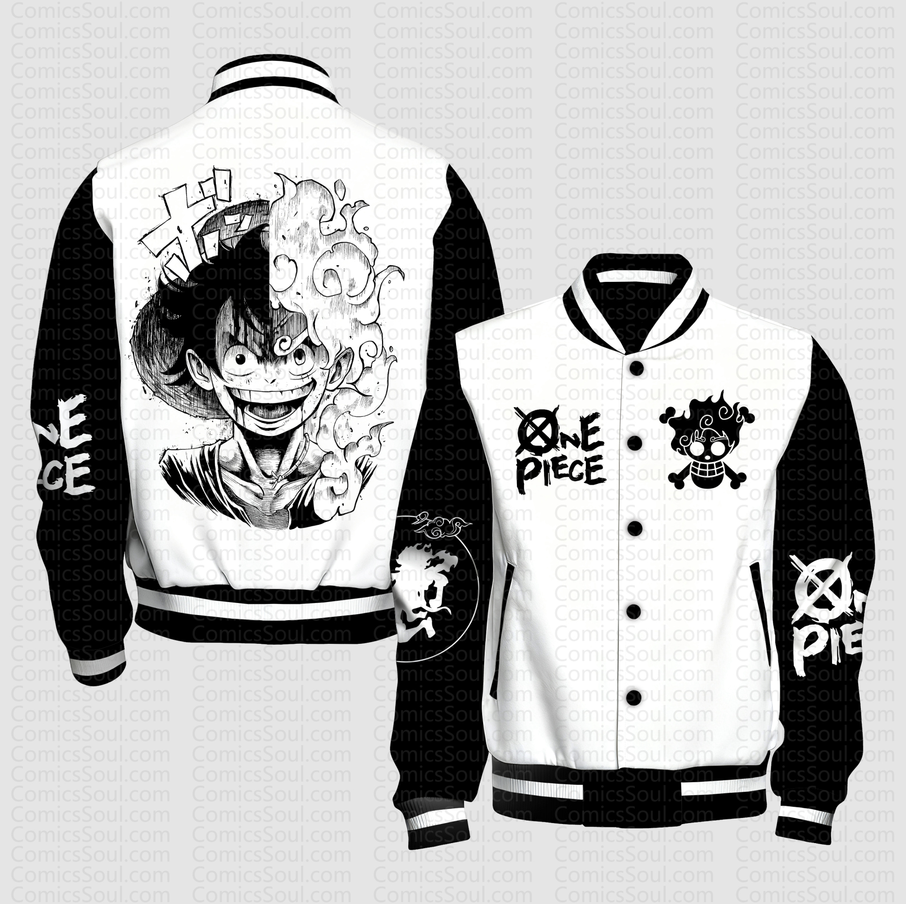 Unisex Vintage Anime Graphic Jacket | jacket