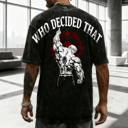 Seven deadly sins Printed Unisex Washed T-Shirt