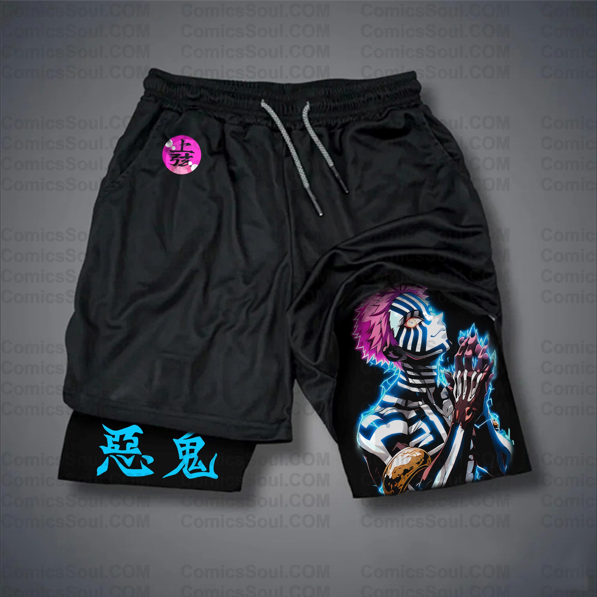 Unisex “ Demon slayer” Casual Streetwear Shorts