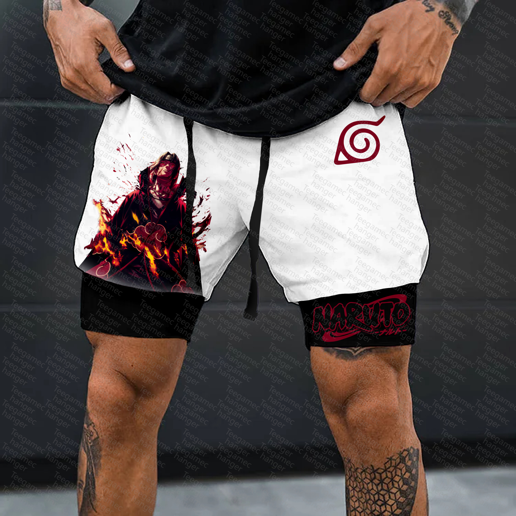Unisex  “NARUTO” Casual Anime Streetwear Shorts
