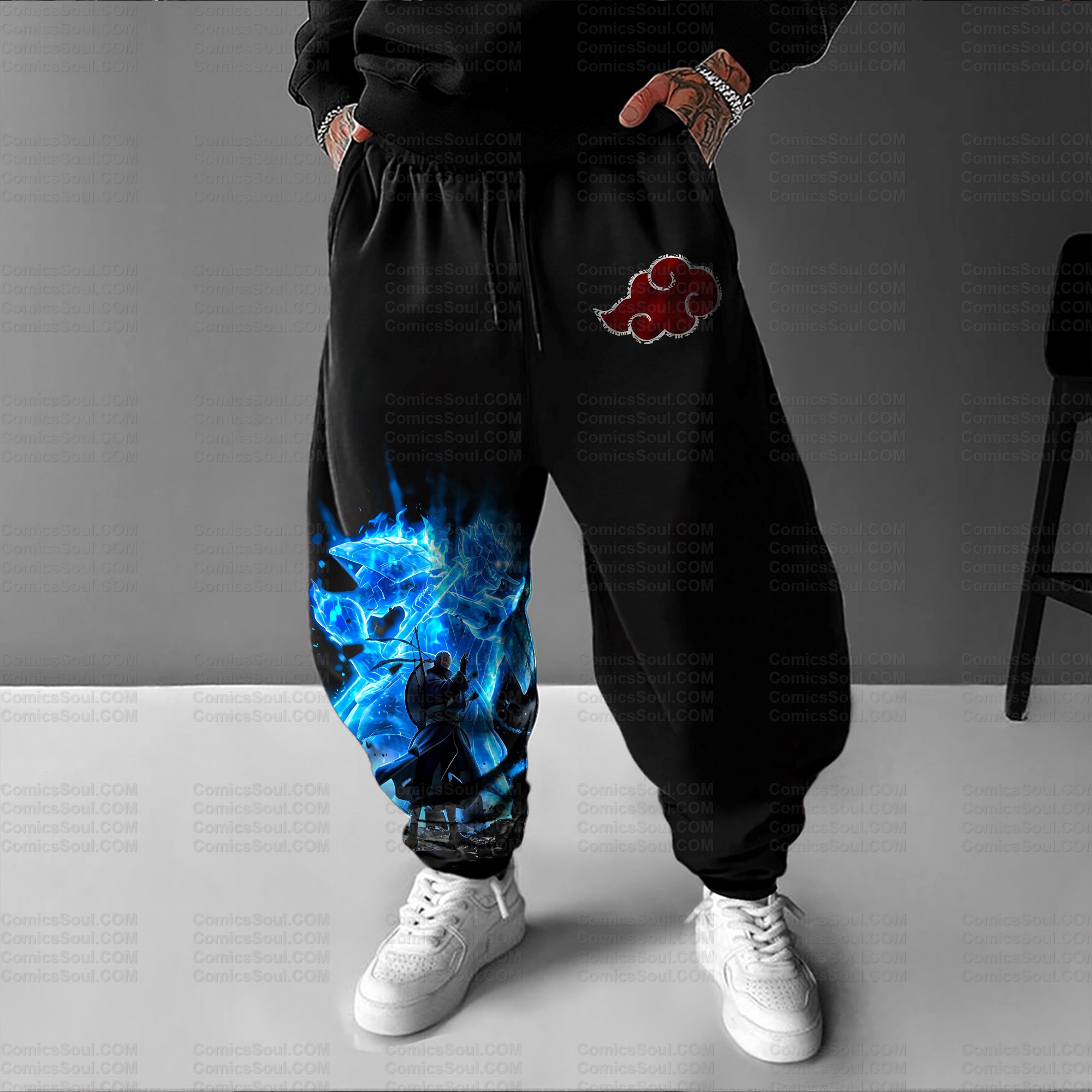 Unisex Anime Inspired Vintage Plush Pants