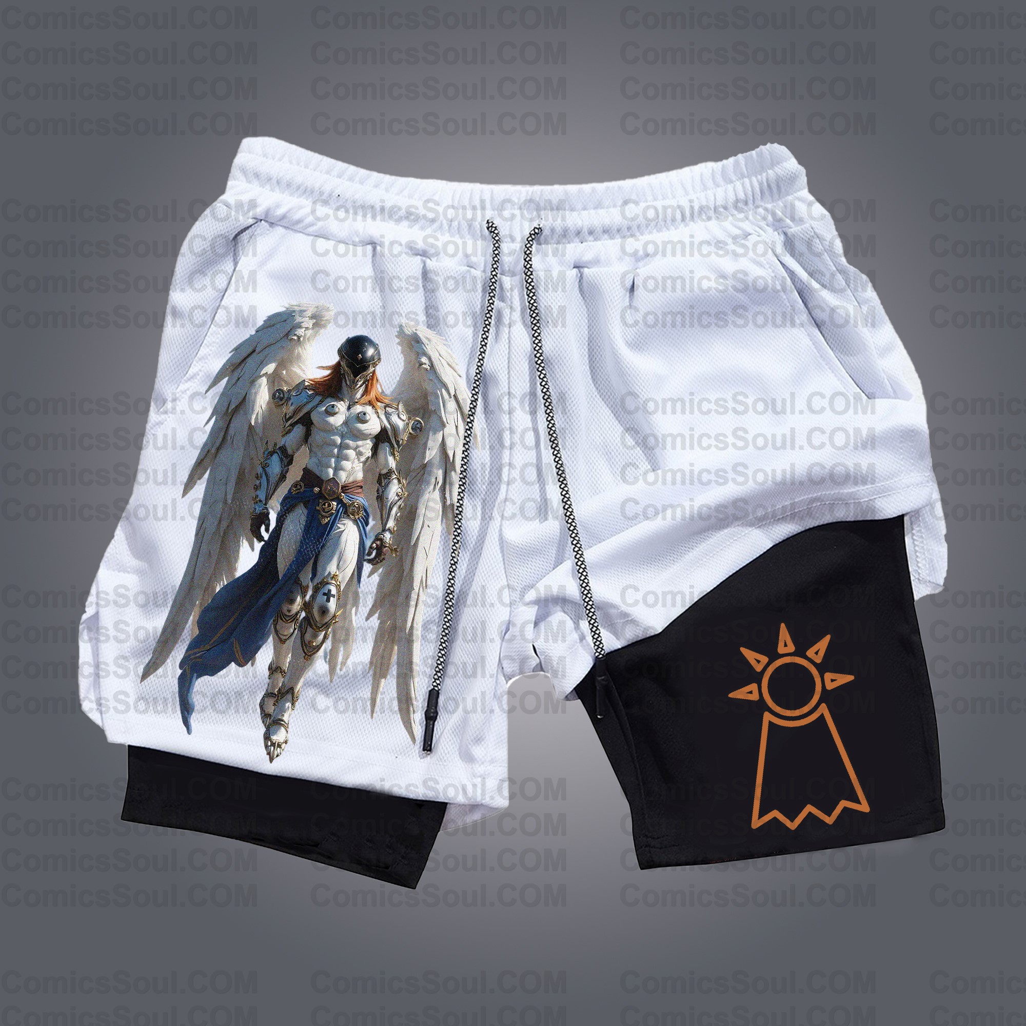 Unisex Casual Anime Streetwear Gym Shorts