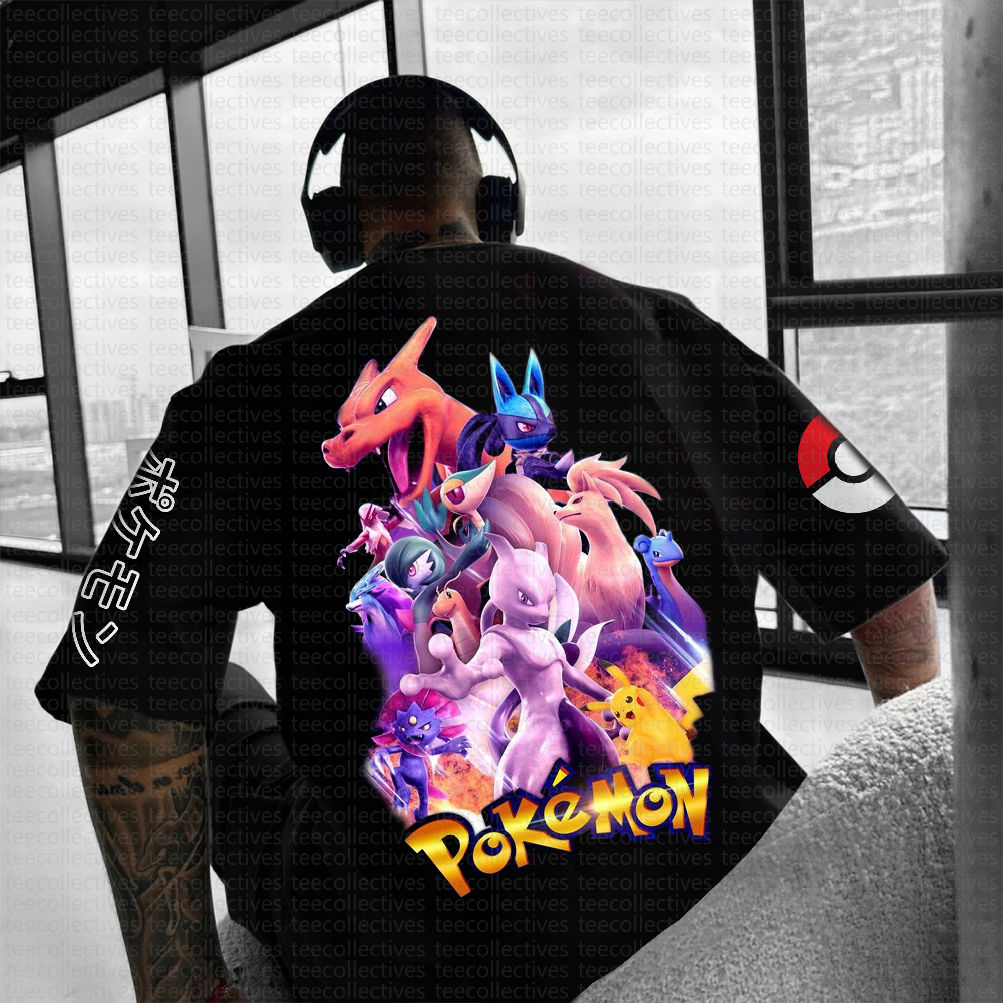Unisex  "Pokémon" Anime Inspired Vintage T-Shirt