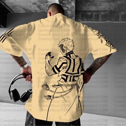 Unisex Anime Inspired Vintage T-Shirt| KNY