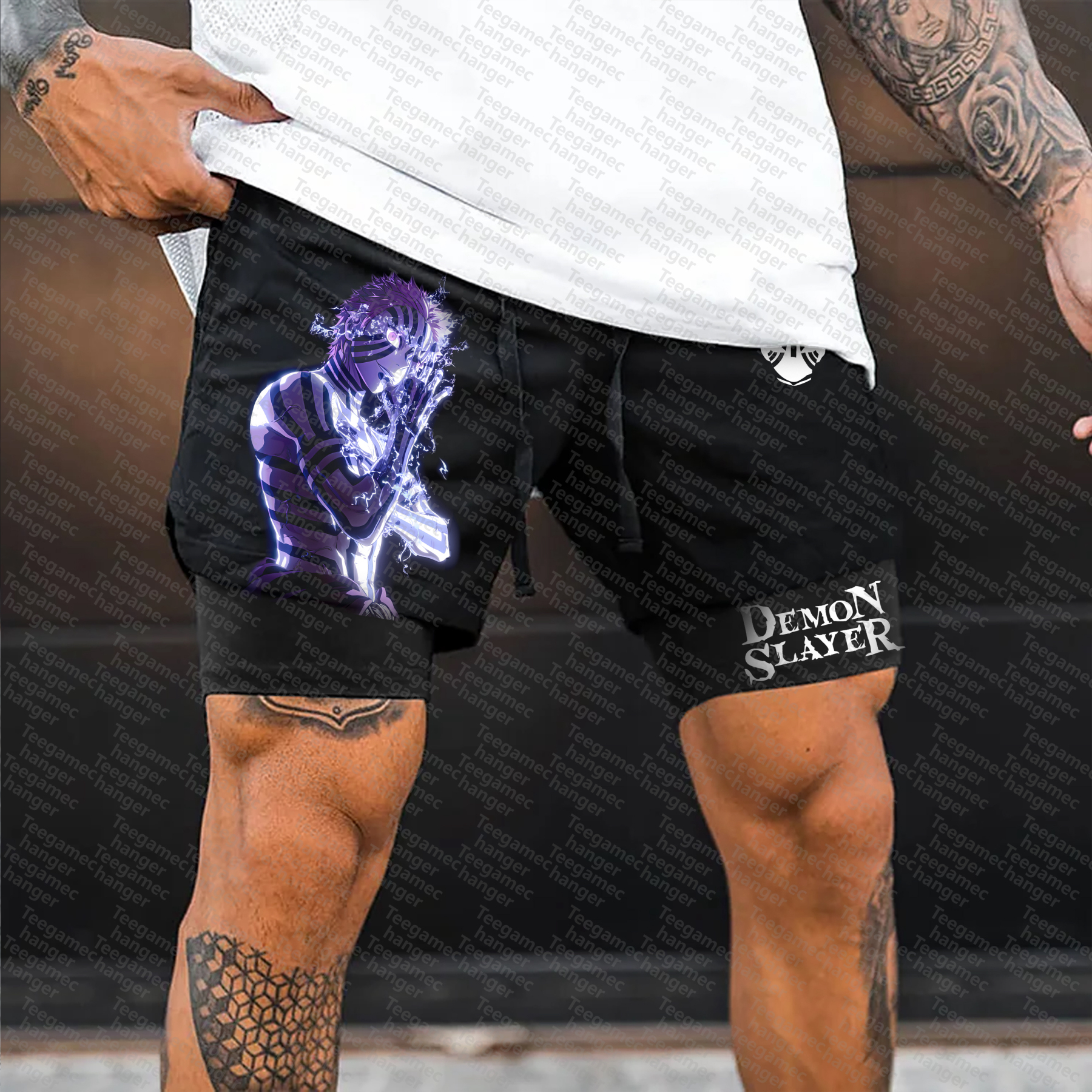 Unisex  “Demon Slayer” Casual Anime Streetwear Shorts