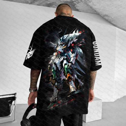 Unisex  "Gundam Series" Anime Inspired Vintage T-Shirt