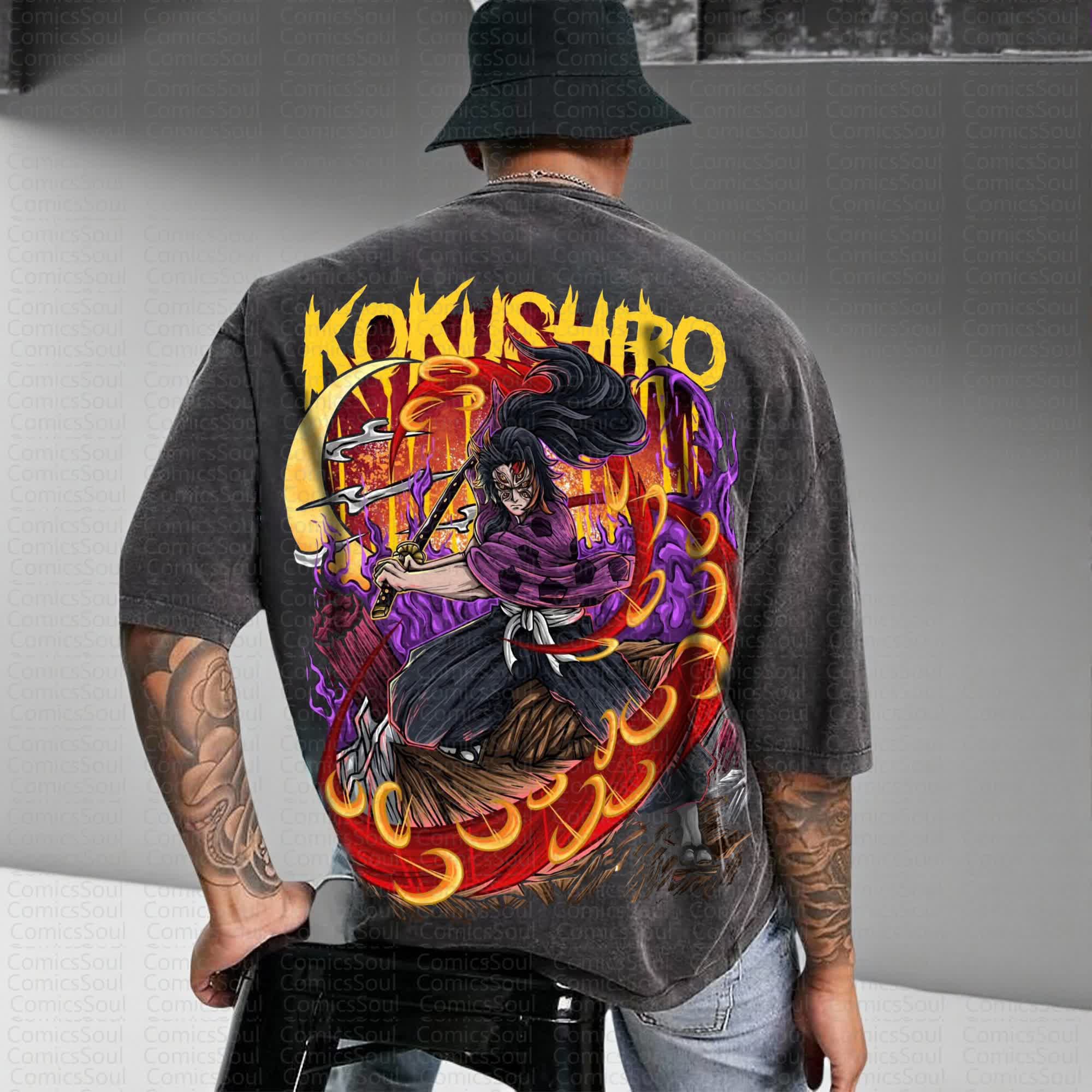 Unisex Anime Inspired Vintage T-Shirt丨Demon Slayer