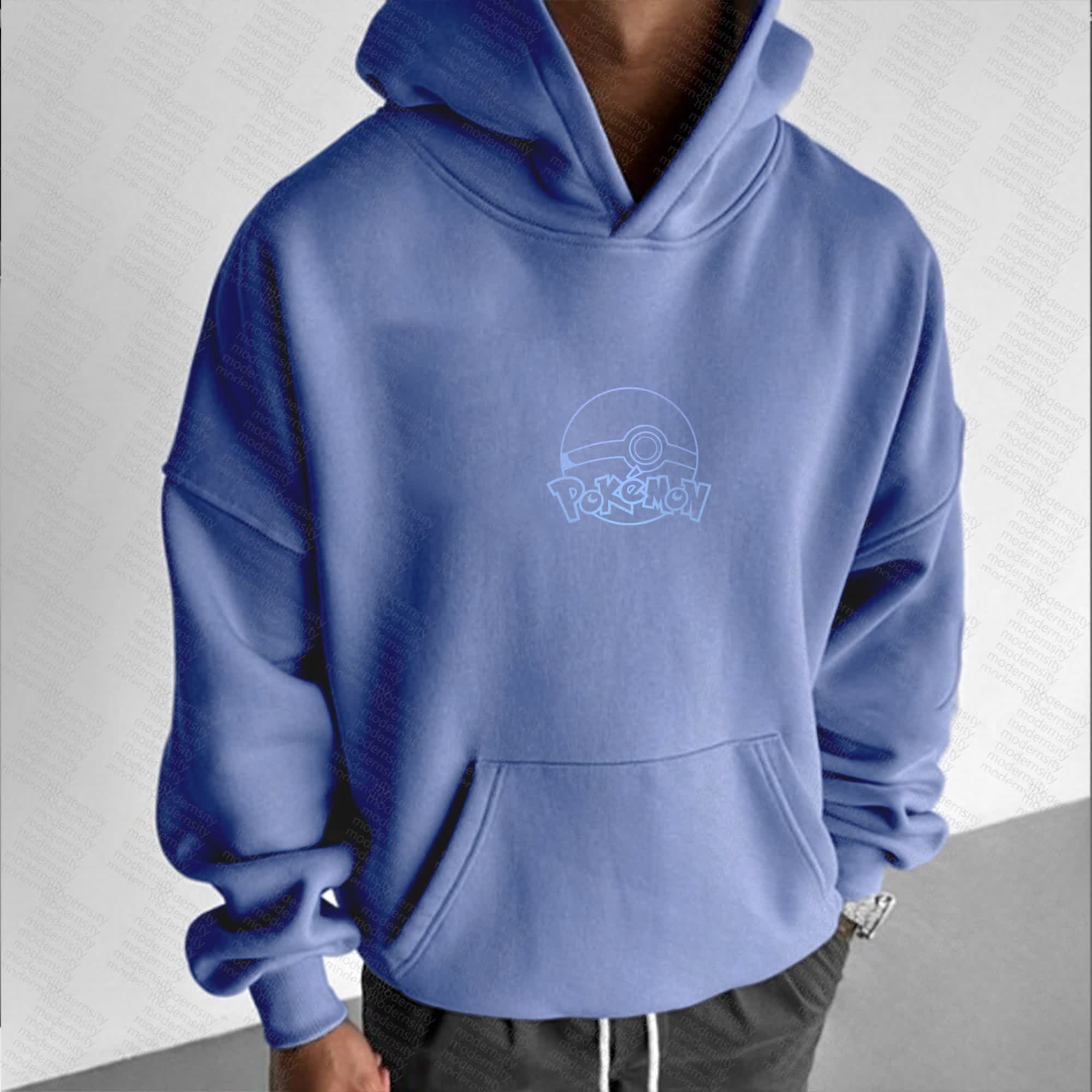 Unisex “Pokémon” Anime Graphic Streetwear Vintage Hoodie