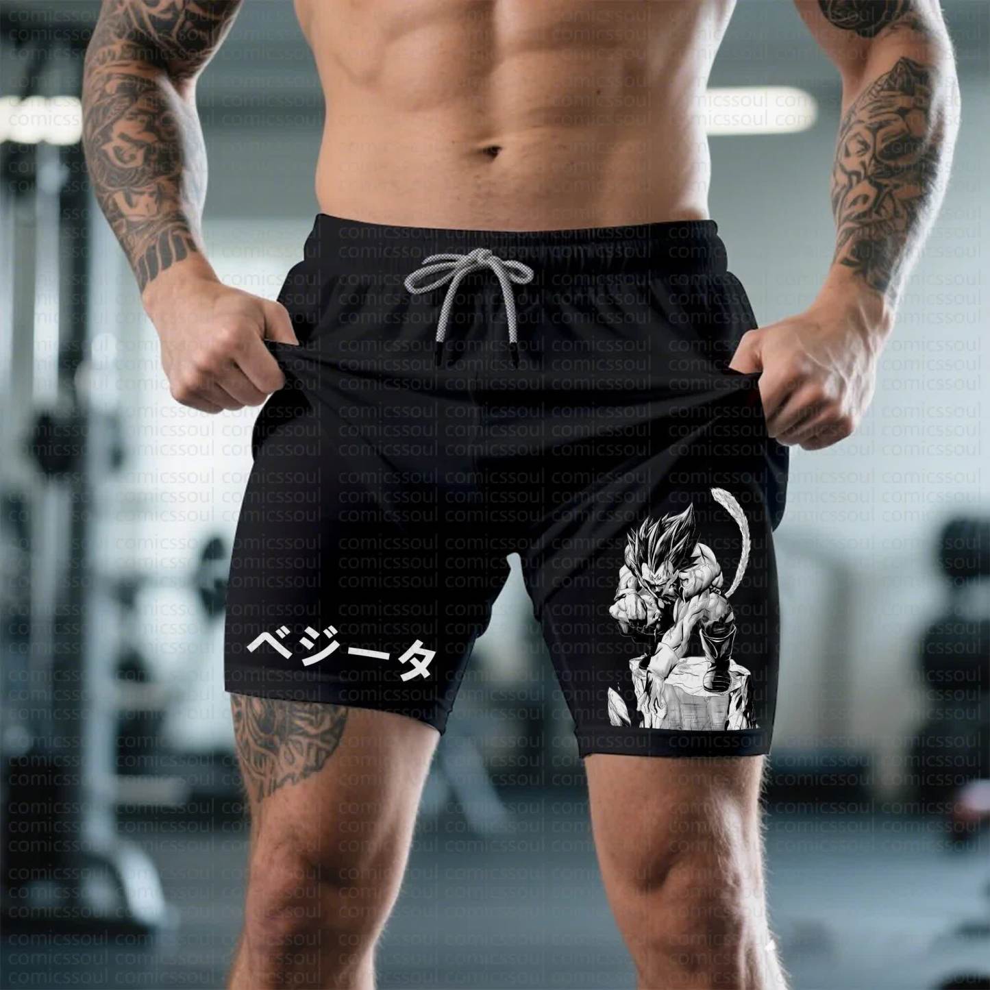 Unisex “Demon Slayer” Casual Anime Streetwear Shorts