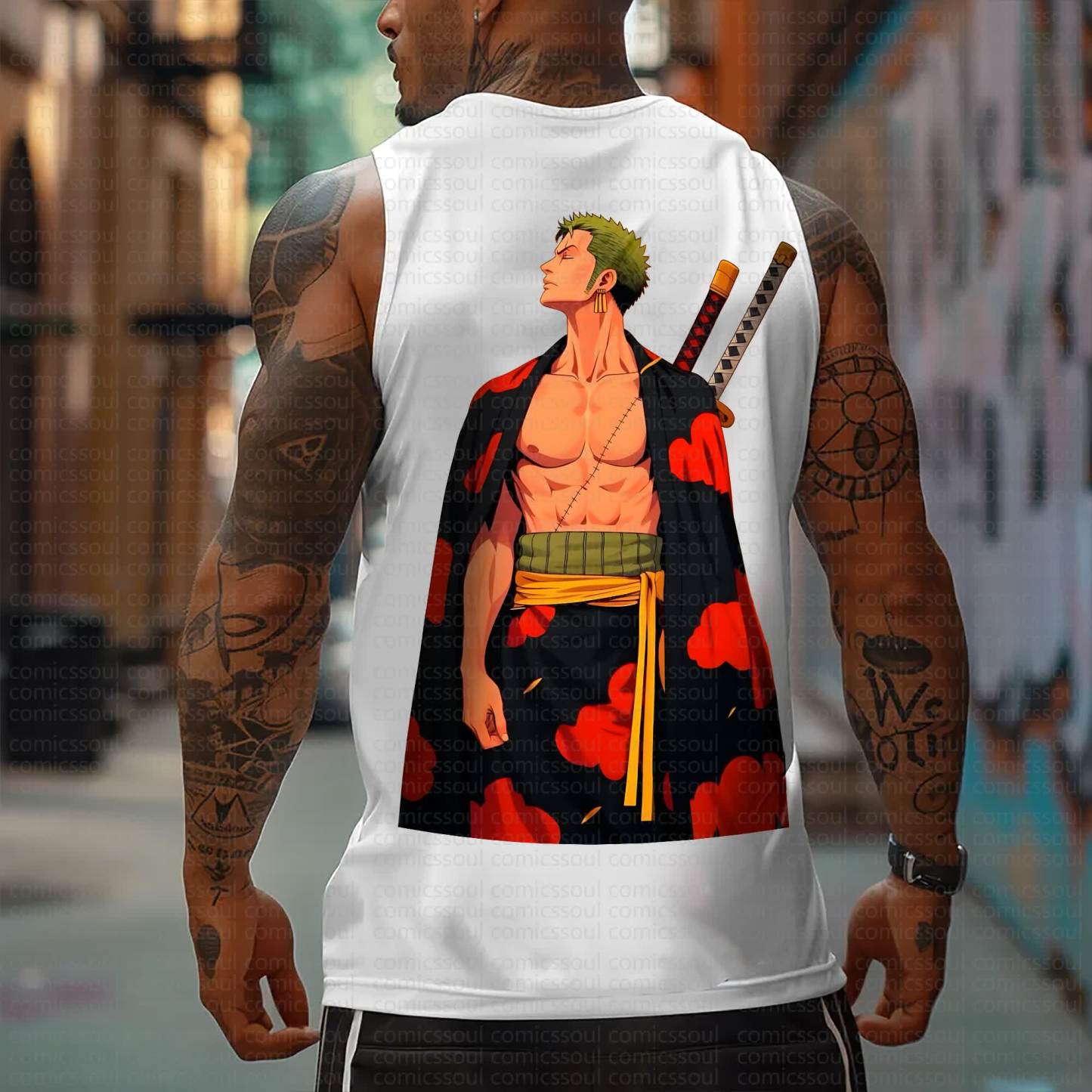 Unisex “Demon Slayer” Casual Anime Tank Top
