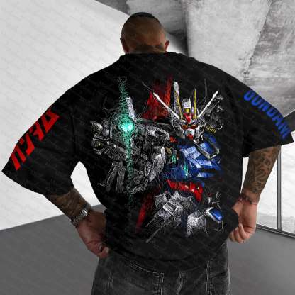 Unisex  "Gundam Series" Anime Inspired Vintage T-Shirt