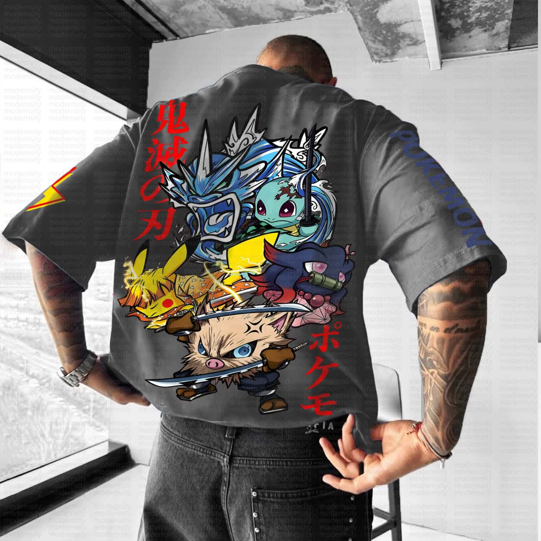 Unisex Anime Inspired Vintage T-Shirt