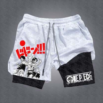 Unisex Casual Anime Streetwear Shorts | One Piece