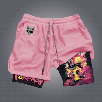 Unisex  “Pokémon” Casual Anime Streetwear Shorts