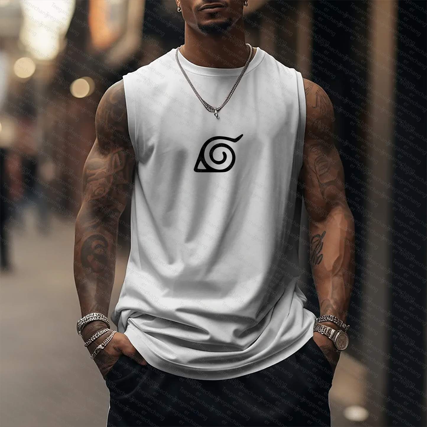 Unisex  “NARUTO” Casual Anime  Tank Top