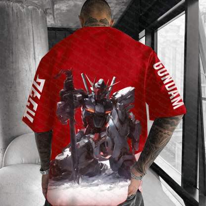 Unisex  "Gundam Series" Anime Inspired Vintage T-Shirt