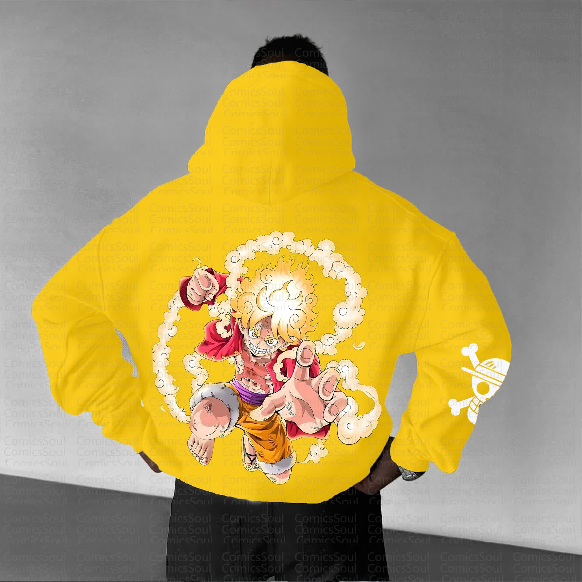 Unisex Anime Graphic Streetwear Vintage Hoodie丨One Piece