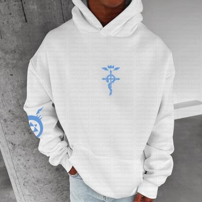 Unisex Anime Graphic Streetwear Vintage Hoodie丨Fullmetal Alchemist