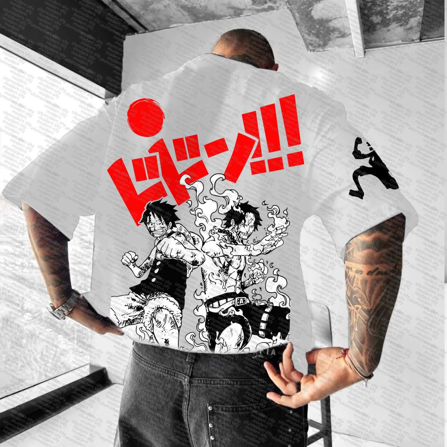 Unisex “One Piece” Anime Series Casual T-shirt